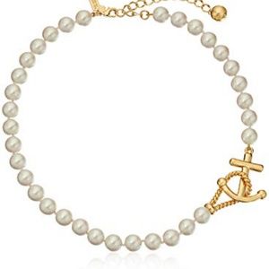 Kate Spade pearl/anchor necklace